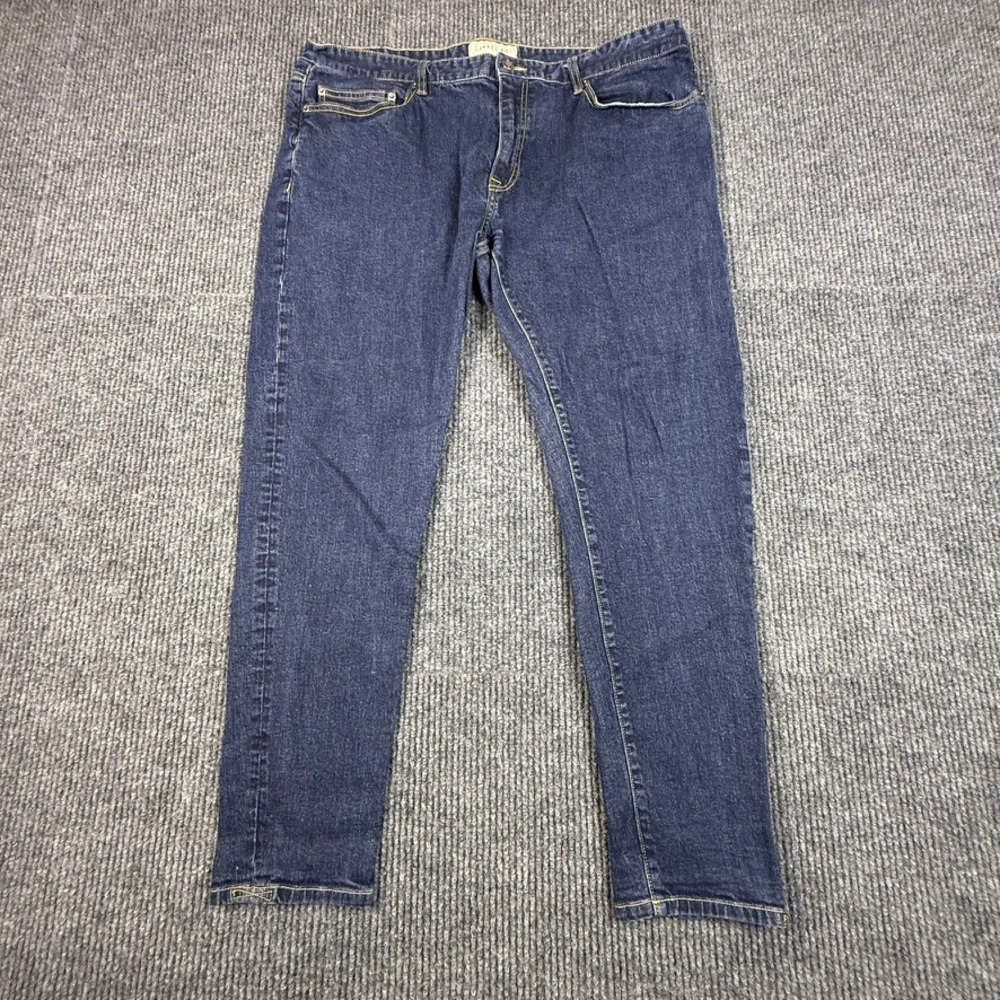 Dapper Boi Slim Fit Jeans Mens Size 42 Dark Wash Denim Blue 2024 Edition